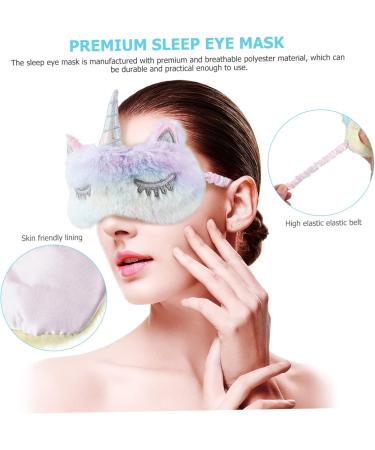 FOMIYES Unicorn Eye Masks - 6 Pcs Reusable Blindfold Sleep Masks for Kids & Adults | Cosplay Animal Accessories for Sleep & Office - Buy Online on GoSupps.com
