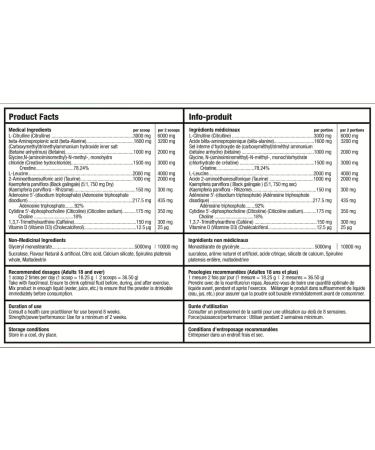 12 STRONG Pre-Workout - 730g - BULL Nutrition (40 Servings) (730g Apple Grape (Grapple)) - Buy Online on GoSupps.com