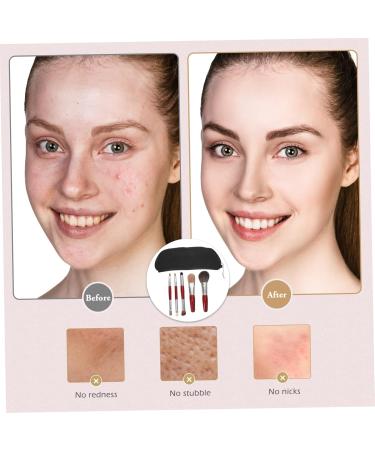 Beaupretty 3 Sets makeup brush with bag lip brush cosmetics brush applicator brush for makeup make up brush makeup girls suit girl's eyeshadow brush the face Miss tool aluminum tube - Buy Online on GoSupps.com