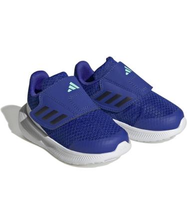 adidas Baby Runfalcon 3.0 Hook-and-Loop Sneakers - Lucid Blue/ Legend Ink/ Ftwr White, 6 UK Child - Buy Online on GoSupps.com