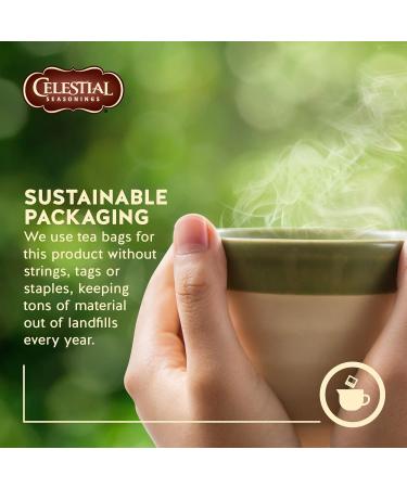 Celestial Seasonings Lemon Zinger Herbal Tea 20 Tea Bags per Box 6 Boxes - Buy Online on GoSupps.com