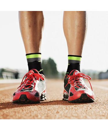 Auidy_6TXD Ankle Brace Set of 2 - Compression Ligament Support Socks for Injury Recovery and Pain Relief - Buy Online on GoSupps.com