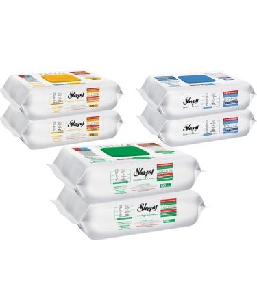 Sleepy Easy Clean Surface Wipes - Bleach Additive 100 Sheets (1 Pack) - Effective Cleaning for Home & Office - International Shipping Available - Buy Online on GoSupps.com