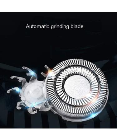 Buy Waterproof Electric Shavers for Men - Cordless Rotary Razors - USB Rechargeable with LED Display - Silver & Brown Options - Buy Online on GoSupps.com