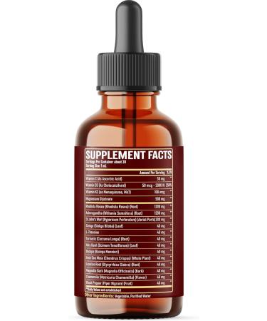 NUQIIT 17in1 Rhodiola Rosea Liquid Drops Tincture w/Ashwagandha Magnesium L-Theanine. Ultra Rhodiola Cortisol Supplement Rhodiola Root for Mood Energy - 1 FL Oz - 60 Day Supply - Buy Online on GoSupps.com