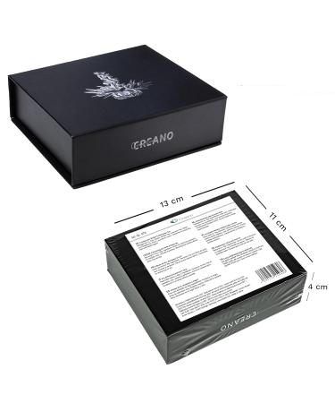 Buy Creano Teblumen Mix 6 - Bloomed White & Black Tea in Luxury Magnetic Box | 6 Premium Tea Pieces | Perfect Gift - Buy Online on GoSupps.com