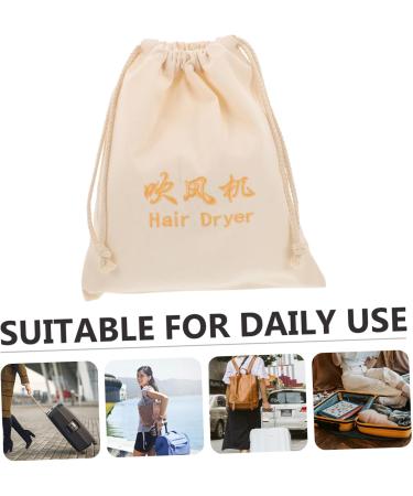 FOMIYES Hair Dryer Bag Duffel Bags for Traveling Hair Dryers Hair Tools Travel Bag Hair Curler Drawstring - Buy Online on GoSupps.com