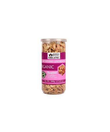 Blessfull Healing Organic Natural Vegan Chilly Cheese Roasted Halves/Pieces Cashew Nuts Crunchy Kaju 500 Gram