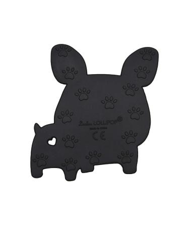 Loulou Lollipop Silicone Teether and Holder Clip Bundle Set - Boston Terrier/Sweetheart Multi - Buy Online on GoSupps.com