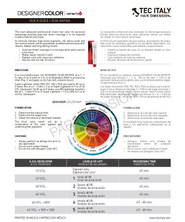 Tec Italy Designer Color Infinite - Extra Light Blonde Hair Color Tube 3 oz | Naturals/Naturales for International Shipping - Buy Online on GoSupps.com