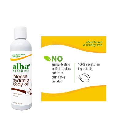 Alba Botanica Hawaiian Body Oil Kukui Nut 8.5 Ounces 2 Pack - Buy Online on GoSupps.com