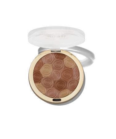 Milani Illuminating Face Powder - Hermosa Rose (0.35 oz) Cruelty-Free Highlighter, Blush & Bronzer Compact - Buy Online on GoSupps.com