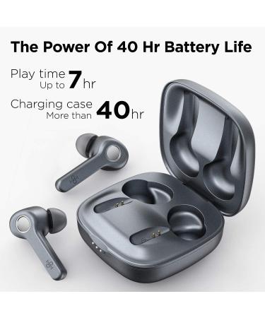 Boltune Wireless Earbuds V5.2 - Bluetooth In-Ear Stereo, Twin Mode - Grey - Buy Online on GoSupps.com