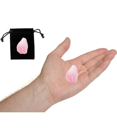 Large Rose Quartz Raw Crystals 1.25-2.0 Healing Stones for Tumbling, Cabbing, & Decoration | Natural Rough Crystal for Wicca, Reiki & Polishing - Buy Online on GoSupps.com