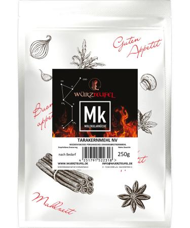 W rzteufel Tara kernel flour Tara Gum E 417 Tara kernel flour low viscosity Peruvian janis bread gum vegetable thickeners Bag 250 g