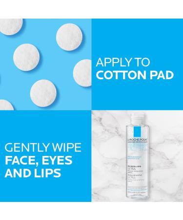 La Roche-Posay Micellar Cleansing Fluid for Sensitive Skin - 200ml Unscented | International Shipping Available - Buy Online on GoSupps.com