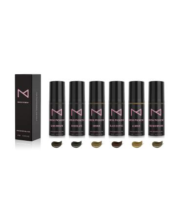 M Brow Semi Cream Pigment for Eyebrows - Chocolate 15ml - Professional Grade for Powder Brows - Manual & Machine Use - Medical Grade - Buy Online on GoSupps.com