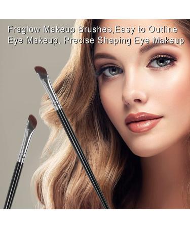 Fraglow Fine Angled Eyeliner Brush - Professional Gel Eye Liner Makeup Tool - Buy Online on GoSupps.com