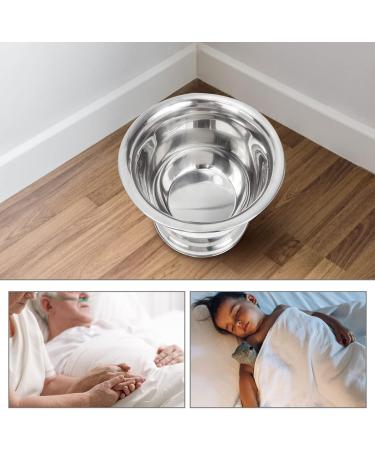 ORFOFE Patient Urinal Pot Practical People Urinals Kids Pee Stainless Cover Steel Travel Toilet Elders Training Sturdy With - Buy Online on GoSupps.com