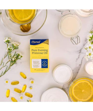 Efamol Evening Primrose Oil 1000mg - 30 Capsules | Pure and Potent Supplement - Buy Online on GoSupps.com