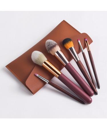 Advanced Synthetic Makeup Brush Set - Portable Eyeshadow & Foundation Brushes for Beginners | Eco-Friendly Mini Beauty Tools - Buy Online on GoSupps.com