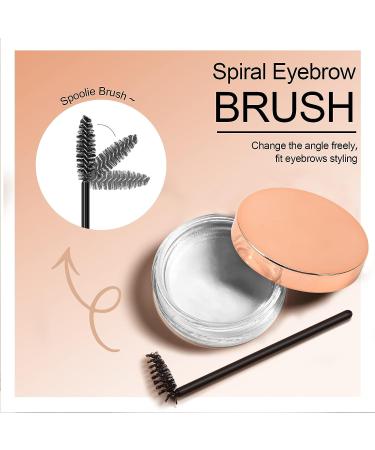 Erinde Eyebrow Wax Gel - Clear, Waterproof, Long Lasting Brow Styling for Feathery Fluffy Brow Freeze | Lamination Effect - Buy Online on GoSupps.com