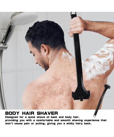 Buy Long Handle Back Trimmer - Foldable Manual Back Hair Shaver for Men | International Shipping Available - Buy Online on GoSupps.com