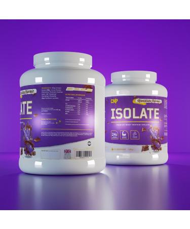 CNP Professional Isolate Premium Whey Protein Isolate 26g Protein 1.6kg & 900g 53/30 Servings 6 Great Tasting Flavours (Chocolate 1.8kg) Chocolate 1.8kg - Buy Online on GoSupps.com