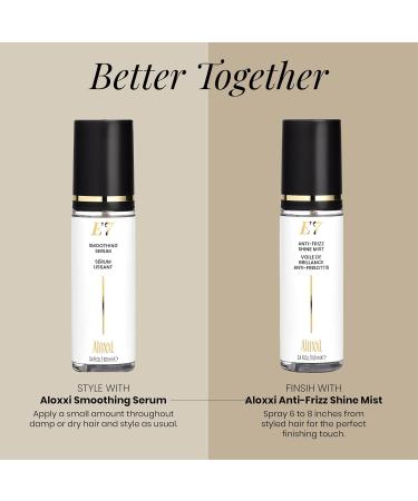 ALOXXI Restorative Hair Serum - 7 Essential Botanical Oils for Damaged Hair - Smooth Strengthen & Shine - Safe for All Hair Types - 3.4 Fl. oz - Buy Online on GoSupps.com