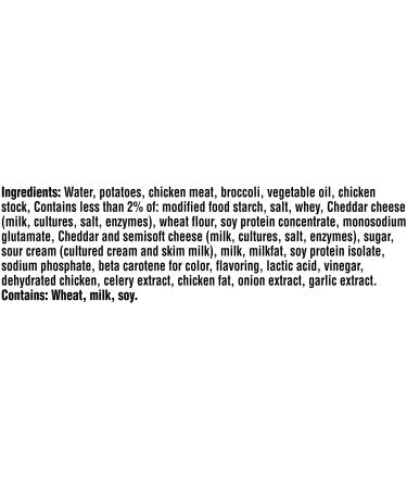 Campbell's Chunky Chicken Broccoli Cheese Soup 18.8oz Can - Potato - Pack of 1 - Buy Online on GoSupps.com