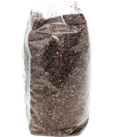 Oltresole Organic Chia Seeds 1 kg Super-food rich in protein and fiber no additives ideal for muesli salads and pastries Ideal Family Pack - Buy Online on GoSupps.com