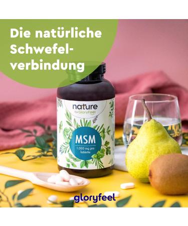Buy MSM 2000mg + Natural Vitamin C - 365 Vegan Tablets for Bones Joints Skin & Immune Support | High-Dose Additive-Free | Lab Tested in Germany - Buy Online on GoSupps.com