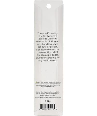 Spellbinders TWEEZER Reverse 0 - Precision Crafting Tool - Buy Online on GoSupps.com