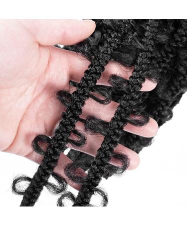 45cm Butterfly Locs - 6 Pack Synthetic Hair Extensions for Women | Unorderminable Faux Locs & Pre-Twisted Braiding Hair - Buy Online on GoSupps.com