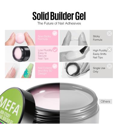  MEFA MEFA Solid Builder Gel for Gel Nails Solid Builder Gel - Buy Online on GoSupps.com