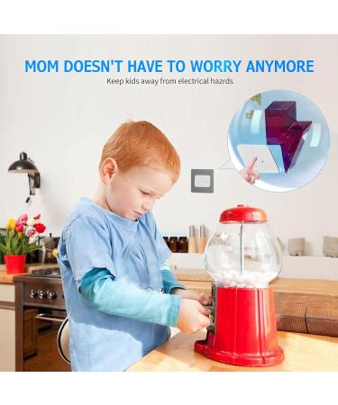 12Pcs UK Baby Safety Plug Socket Covers - Outlet Protectors for Child Electric Shock Prevention (White) - Buy Online on GoSupps.com