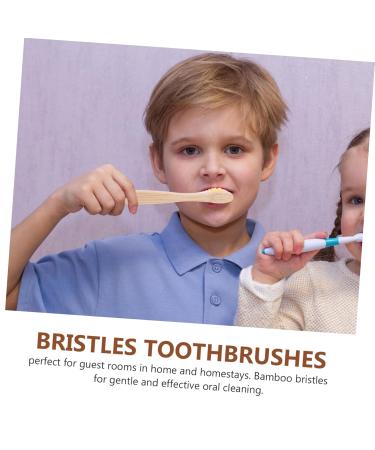 FRCOLOR 10pcs Travel Toothbrush Set for Kids - Ideal for Camping & Household Use | Soft Nylon Bristles - Buy Online on GoSupps.com