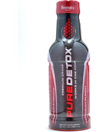 Neometrx Same-Day Maximum Strength Detox Drink Jamaican Punch Flavor 20 Fl Oz - Pack of 1 - Buy Online on GoSupps.com