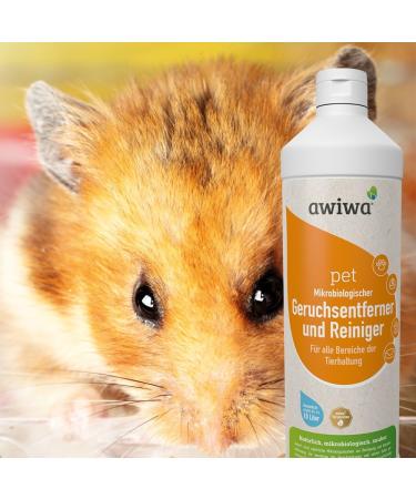 Buy Awiwa Odor Neutralizer & Cat Urine Stain Remover (1L) - Effective Pet Odor Control for Dogs & Cats | International Shipping Available - Buy Online on GoSupps.com