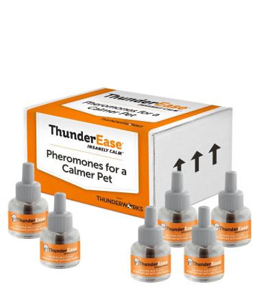 ThunderEase Multicat Calming Pheromone Diffuser Refill | Powered by FELIWAY | Reduce Cat Conflict, Tension and Fighting 180 Day Supply