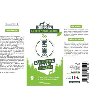 BIOREPUL S' Veto - Anti-Itch Shampoo - for Dogs and Cats - Dimethicone Based - 200ml - Buy Online on GoSupps.com