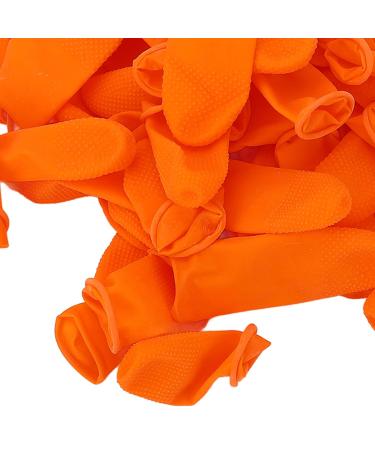 100 Pcs Non-Slip Latex Finger Cots - Wear-Resistant Protective Finger Gloves for Safe Handling - Buy Online on GoSupps.com