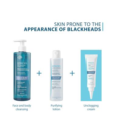 Ducray - Keracnyl Glycolic+ unclogging cream - Acne-prone skin - 30ml White 46.0 grams - Buy Online on GoSupps.com