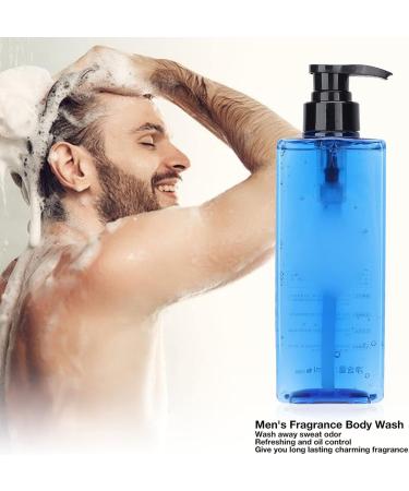 Skin Clear Wash Gel Men's Shower Gel Long Lasting Fragrance Refreshing Oil Control Moisturizing Skin Body Wash Moisturizing Shower Gels 400ml - Buy Online on GoSupps.com