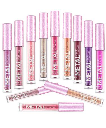 PAMO Metal Lip Color Waterproof Lipstick - Non-Fading Lip Gloss (Stripper Pink) - Buy Online on GoSupps.com
