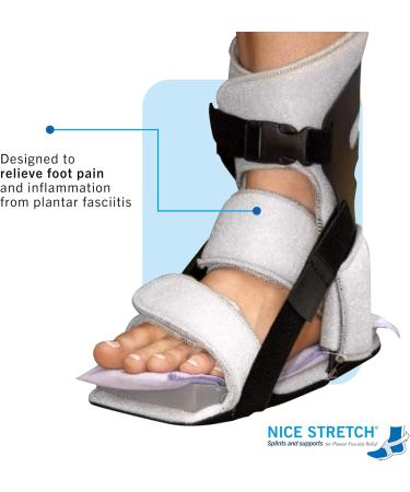 Buy Brownmed Nice Stretch Original Night Splint Boot - Foot Brace for Plantar Fasciitis & Achilles Tendonitis - International Shipping Available - Buy Online on GoSupps.com