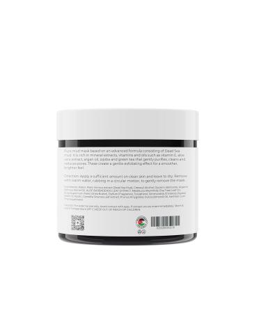 Amira Beauty Dead Sea Mud Mask - Pore Reducing Acne & Blackhead Treatment for All Skin Types - 11 OZ - Buy Online on GoSupps.com