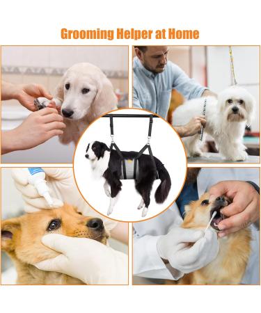 Ownpets Dog Care Hammock - 4 Hook Bathing & Nail Trimming Hammocks for Dogs | 3.5 cm Width 57 cm Length 21 cm Leg Distance - Perfect for Easy Pet Grooming - Buy Online on GoSupps.com