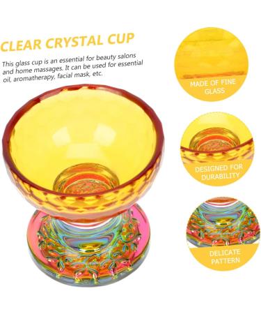 Healvian fourniture de cosm tiques pur spa bain Bol m langer bol m langeur en verre bol de masque facial modulant tasse de m lange de masque Un verre - Buy Online on GoSupps.com
