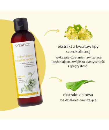 Sylveco Linden Micellar Water 200ml - Gentle Cleansing for All Skin Types | Shop Internationally - Buy Online on GoSupps.com